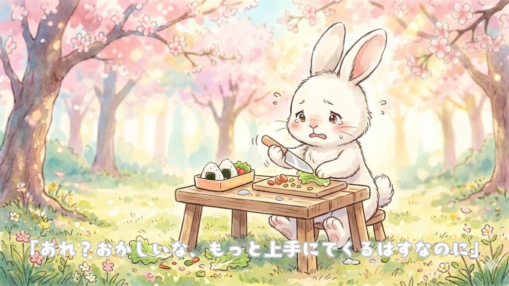 「あれ?おかしいな、もっと上手にでくるはすなのに」