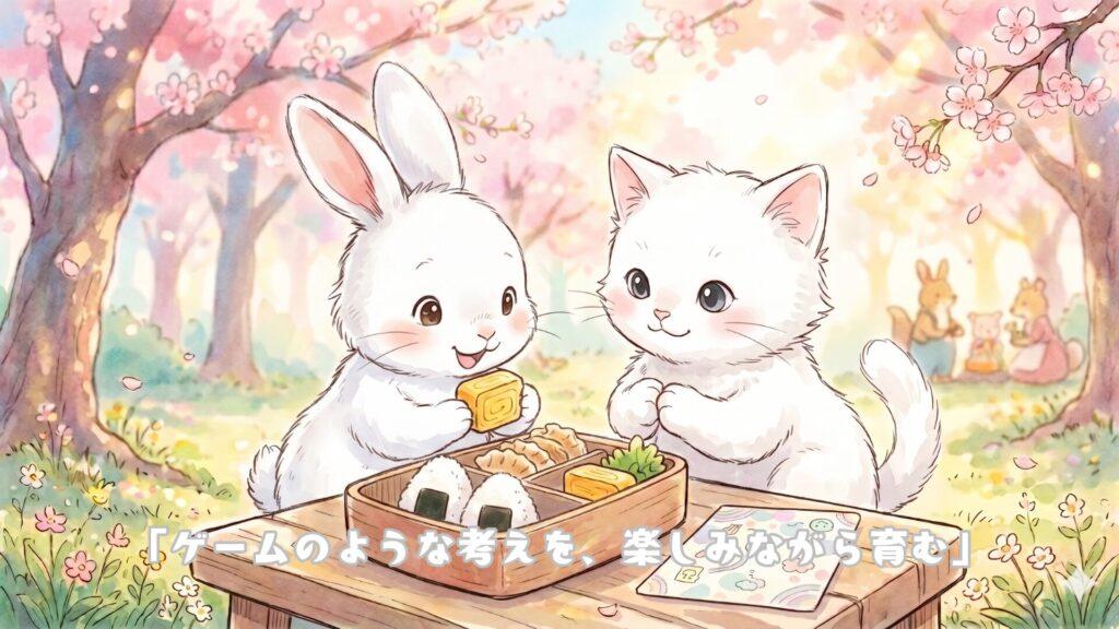 「ゲームのような考えを、楽しみながら育む」