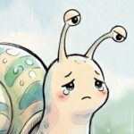 かたつむりのむーちゃん
