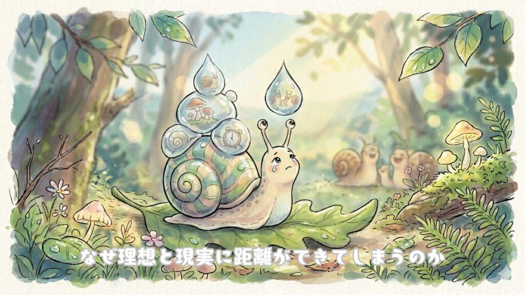 なぜ理想と現実に距離ができてしまうのか