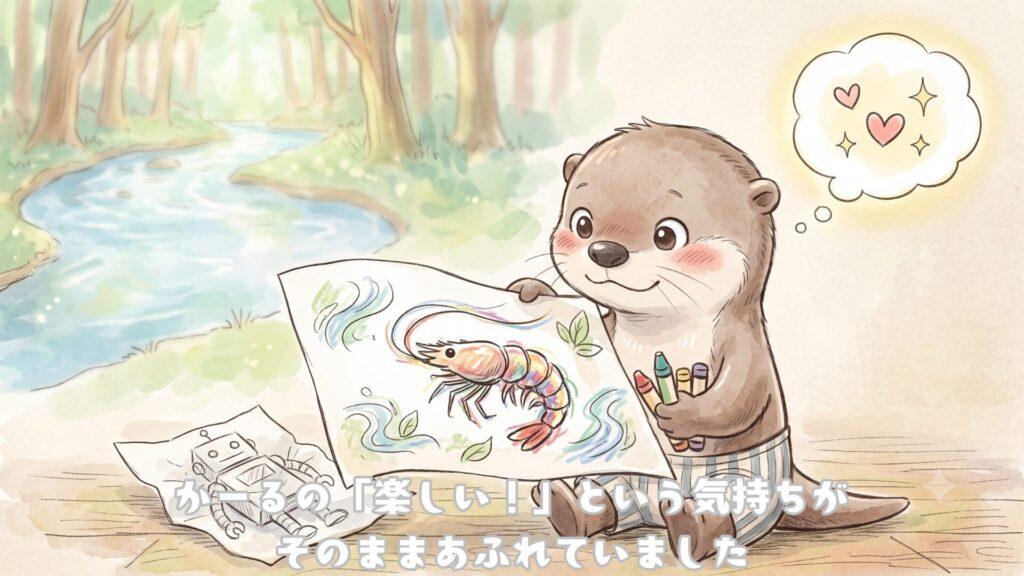 かーるの「楽しい！」という気持ちがそのままあふれていました