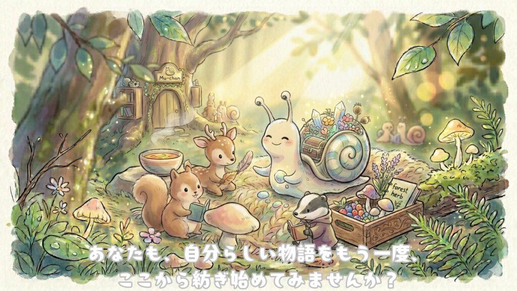 あなたも、自分らしい物語をもう一度、ここから紡ぎ始めてみませんか？