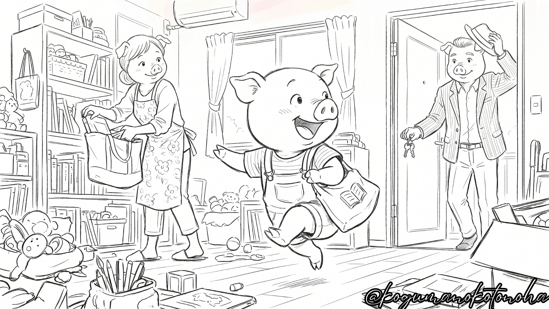 ぬりえプレビュー