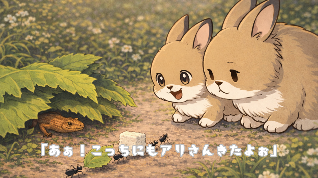 ポポの目がキラキラしていました
「あぁ！こっちにもアリさんきたよぉ」

今度は葉っぱを運んでいます
「お家でもつくるのかしらね」

時間に追われてた毎日に訪れた癒しの空間
それはポポとのコミュニケーションでもあります

「ママぁ、あしたもみにこようね」
「ふふ！明日はどんな発見にであえるかな」